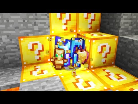 Kiingtong - Minecraft UHC but the ores are Lucky Blocks...