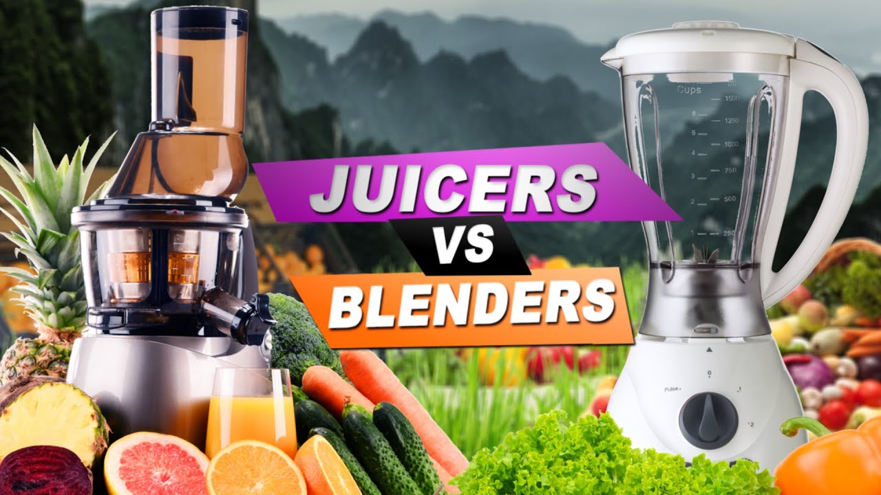 What's The Difference Between a Blender and a Juicer?