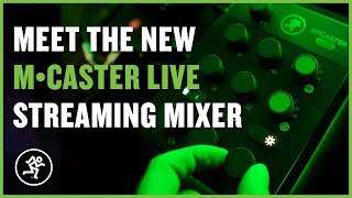 Video thumbnail for Mackie MCaster Live Streaming Mixer - Walkthrough by MackieTV