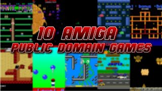 10 Amiga Public Domain Games