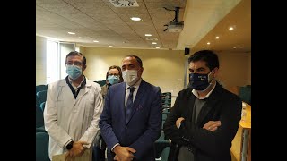 El Conselleiro de Sanidade anuncia mejoras en el Hospital Público de Valdeorras