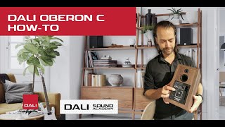 Video 1 of Product DALI OBERON ON-WALL C Wireless Wall-Mount Loudspeaker