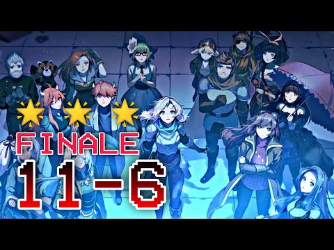 Guardian Tales 11-6 Guide (Full 3 Star + All Cutscenes and Endings) | Heavenhold Top Floor