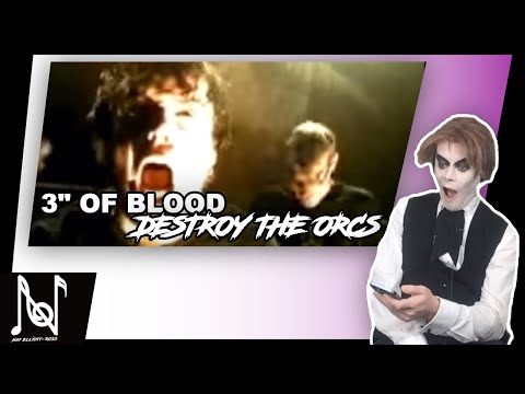 TENOR REACTS TO 3 INCHES OF BLOOD - DESTROY THE ORCS (FIRST REACTION)