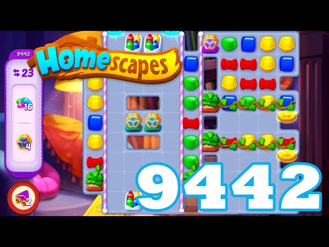 Homescapes Level 9442 HD | 3 - match puzzle game | Gameplay Walkthrough | android | GameGo Game IOS