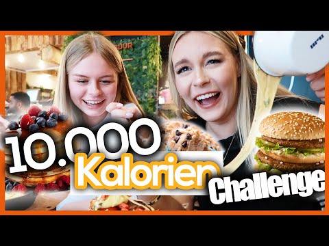 Leni and I eat 10,000 calories in 24 hours 🥵 | Dagi Bee