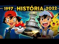 História COMPLETA Pokémon Clássico Até Jornadas De Kanto Até Galar