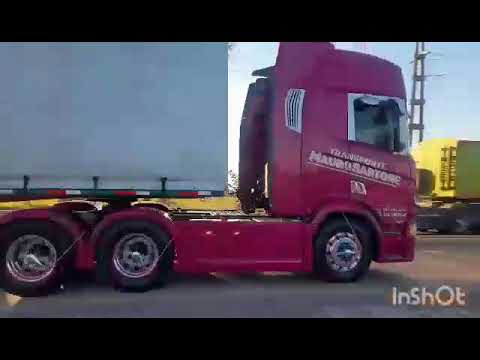 Camiones en cruce de RP158 con RN19 , San Francisco , Cordoba , video 152 . SUSCRIBITE !!