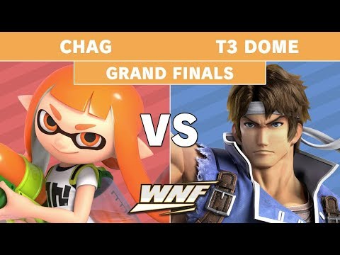 WNF 3.7 - T3 Dome (Richter) vs Chag (Inkling) Grand Finals - Smash Ultimate