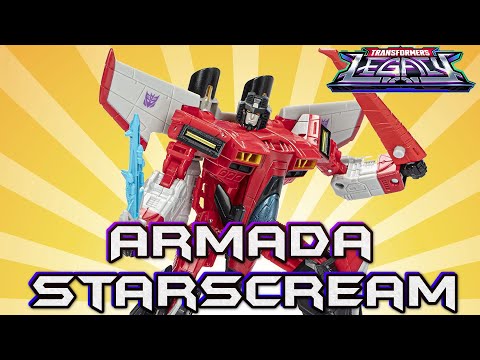 Transformers Legacy ARMADA STARSCREAM | VIDEO REVIEW