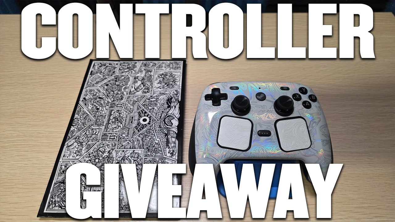 Dbrand Skin Steam Controller Review! Plus Steam Controller GIVEAWAY!