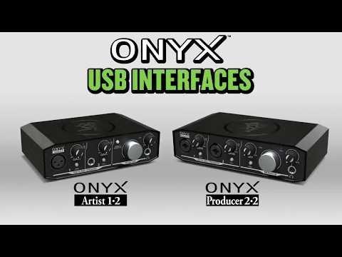 Mackie- Onyx Series USB Audio Interfaces Product Overview