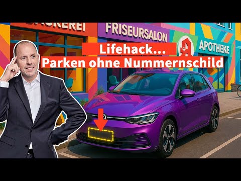 Video Thumbnail: Parkgebühren-Trick: Kennzeichen abmontieren! Genial oder strafbar? | Anwalt Christian Solmecke