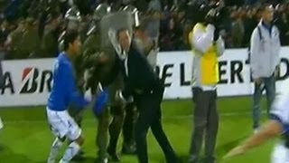 Luxemburgo é agredido em partida da Taça Libertadores