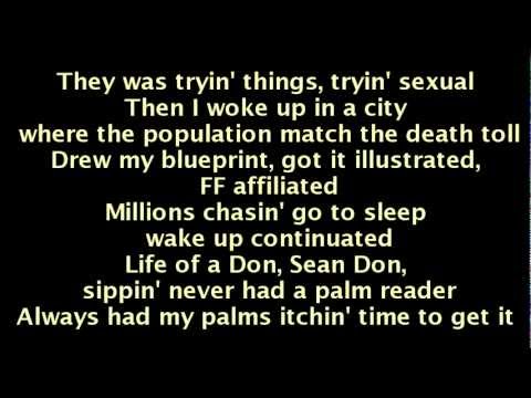 Big Sean - Guap (Lyrics On Screen)