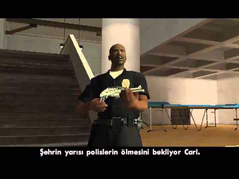 GTA: San Andreas Türkçe Bölüm 83 #End Of The Line