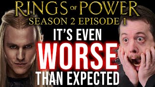 It's even WORSE than I expected - Rings of Power Season 2 episode 1 REVIEW