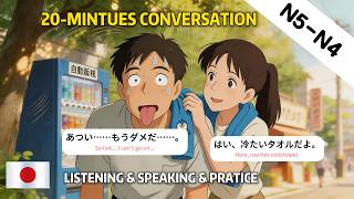 Everyday Japanese Listening Practice | 10 Real Conversations from Japan (Beginner Friendly)