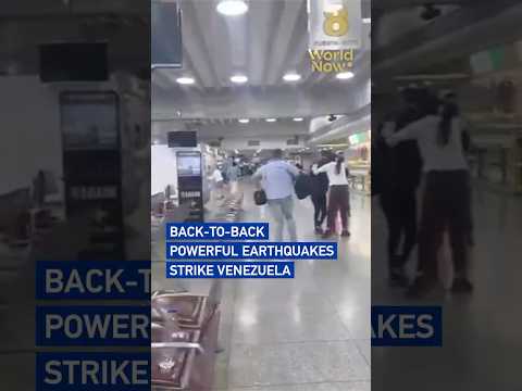 Back-to-back powerful earthquakes strike Venezuela