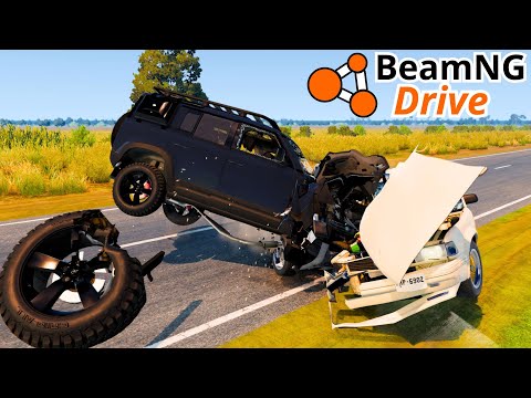 Dangerous Car Crash Based on Real Accidents | BeamNG.Drive #44