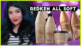 🥰Cabelo super macio com REDKEN ALL SOFT & ALL SOFT MEGA