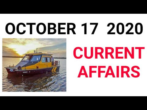 CURRENT AFFAIRS OCTOBER 17 2020,CURRENT AFFAIRS IN MALAYALAM