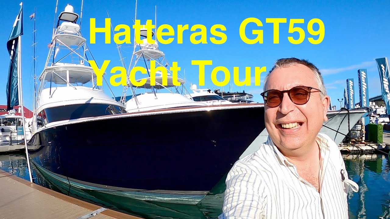 Видеотур Hatteras GT59