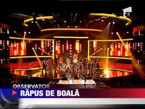 Alin Vaduva e in pericol sa rateze Gala X Factor 23 NOIEMBRIE 2011