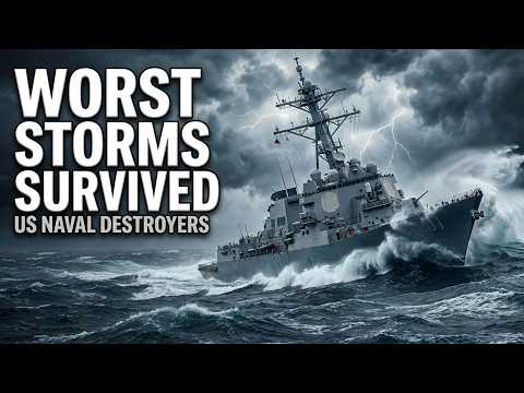 10 Storms So Extreme They Pushed Naval Destroyers to the Edge