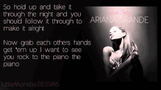 Ariana Grande - Piano (lyrics)