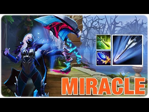 Miracle Drow Ranger MAX Attack Speed Dota 2 7.21 Full Game