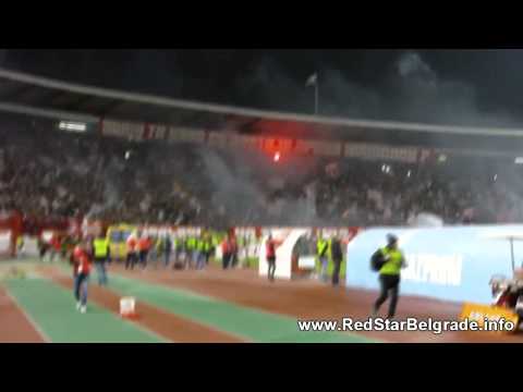 143. дерби - Делије, бакљада