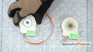 How to: GE Evaporator Fan Motor WR60X10185
