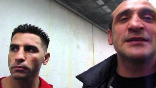 Erkan Varol postmatch a THAI BOXE MANIA (TO febb.2012)