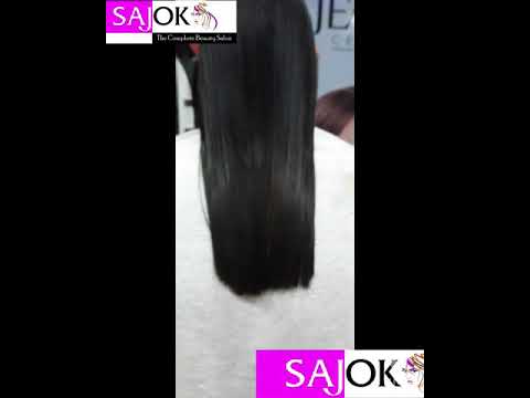 Sajok The Complete Beauty Salon| Hair Smoothing | Before/After Pic |