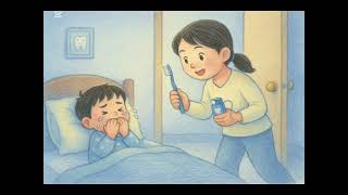 [寶寶] 分享 自創親子繪本 《晚安！刷牙小勇士》