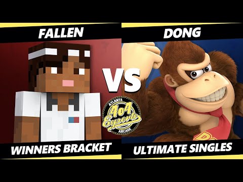 4o4 Smash Night 48 - Fallen (Steve) Vs. DONG (Donkey Kong) SSBU Ultimate Tournament