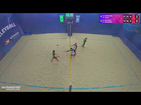 01:40 O.Haidarenko / O.Yurtov - A.Yermakov / R.Voloshchuk | Winners Beach Volleyball