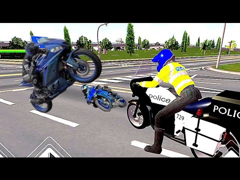 police motorbike simulator 3d। Games King। android