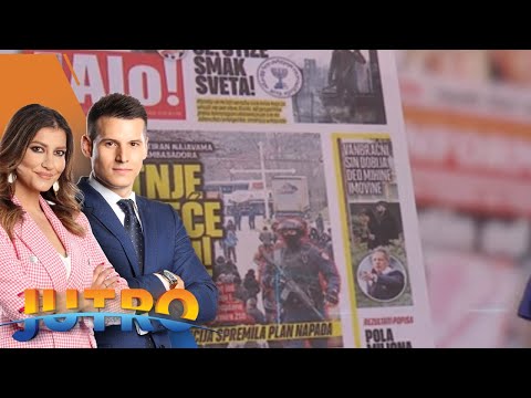 "PRELISTAVANJE": Dragan Vujičić, "Večernje novosti" i Dimitrije Milić, "Novi treći put" - JUTRO