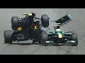 Mark Webber 2010 European Grand Prix crash