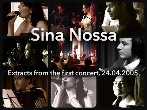 Sina Nossa - First Concert - "Lisboa Menina e Moça", "O teu Amor", and "Mickey".