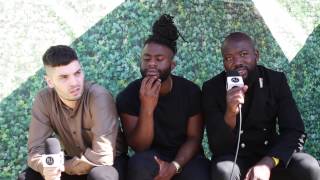 Young Fathers: Interview at Listen Out - Sydney, Australia (2014)