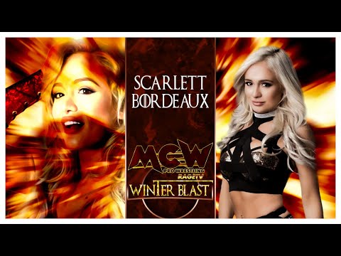Intergender Match Scarlett Bordeaux vs. King McBride MCW Rage TV Championship - Free Match