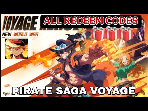 Pirate Saga Voyage All 3 Giftcodes🎁🎁Claim Free 3 Codes Pirate Saga Voyage - How to Redeem