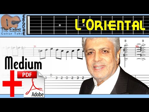 Enrico Macias - L'Oriental Guitar Tab Enrico Macias - L'Oriental Guitar Tab