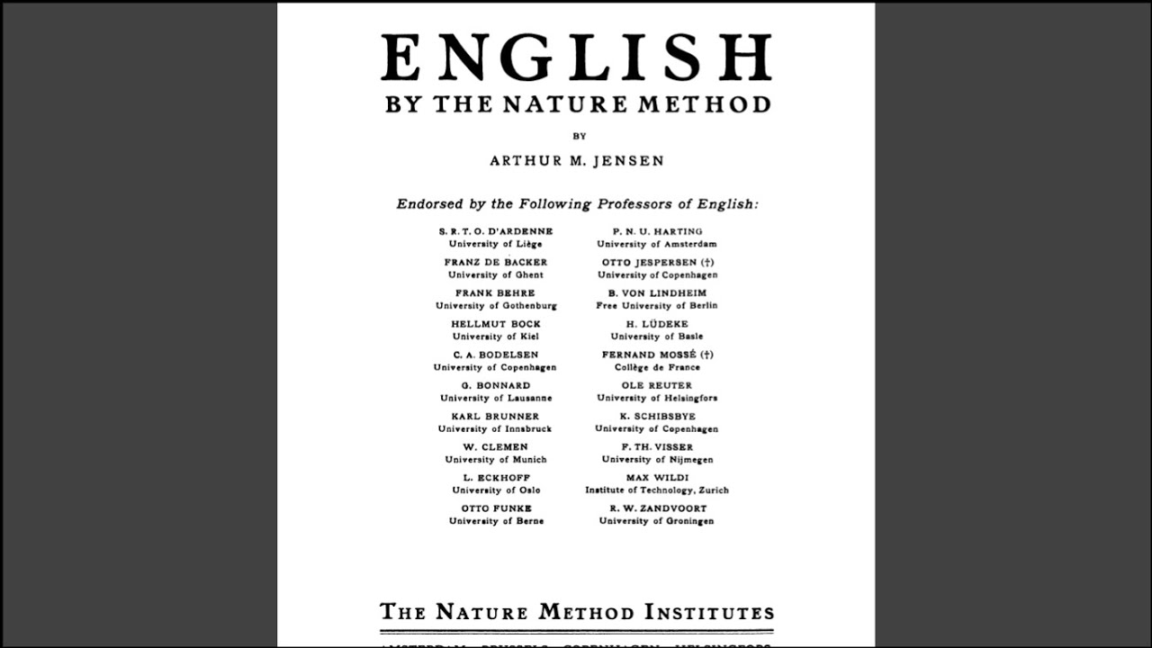 English by the Nature Method Chapter 11