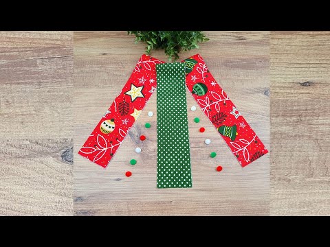Watch Me Turn Tiny Fabric Pieces into the Sweetest Christmas Gift 🎁✨
