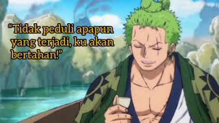 Download lagu Kata-kata bijak anime One Piece (Roronoa Zoro) mp3