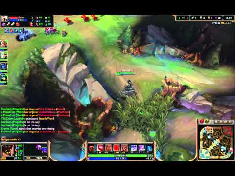 FearlessS - Malphite VS Pantheon (JUNGLE) December 2014 S5 Pre Season Patch (4.20)
